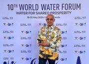 Direktur Utama dan Direktur Umum Perumda AM Padang Hadiri World Water Forum ke-10 di Bali