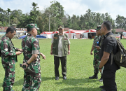 Sebelum Kunker Presiden ke Sumbar, Forkopimda Bersama Pangdam Bukit Barisan Melakukan Peninjauan Lapangan