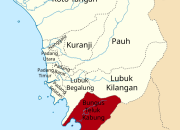 The boundaries of Bungus Teluk Kabung District